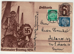 Allemagne // Troisième Reich 1933-1946 // Entier Postal Pour L'Italie - Other & Unclassified
