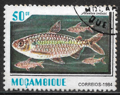 Mocambique – 1984 Freshwater Fish 50 Centavos Used Stamp - Mozambique