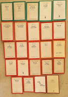 Lot 25 Livres Editions SEUIL (Garcia Marquez, Ben Jelloul, Decoin, Green, Etc.. - Lots De Plusieurs Livres