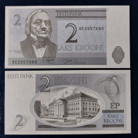 Estonia 2 Krooni 1992 P70 UNC - Estonia