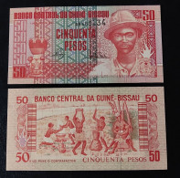 Guinee Bissau 50 Pesos 1990 P10 UNC - Guinea-Bissau