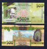 GUINEA  -  2018 500 Francs UNC  Banknote - Guinea