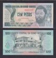 GUINEA BISSAU  -  1990 100 Pesos UNC  Banknote - Guinea-Bissau