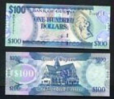 GUYANA -  2016 100 Dollars UNC  Banknote - Guyana