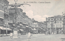 LA CORUNA - CANTON GRANDE ~ AN OLD POSTCARD #233611 - La Coruña