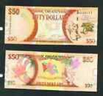 GUYANA -  2016 50 Dollars UNC  Banknote - Guyana