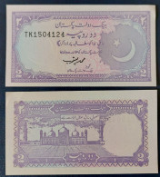 Pakistan 2 Rupees P37 ND UNC - Pakistán