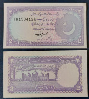 Pakistan 2 Rupees P37 ND UNC - Pakistan