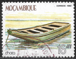 Mocambique – 1982 Tradicional Ships 16 Meticais Used Stamp - Mozambique
