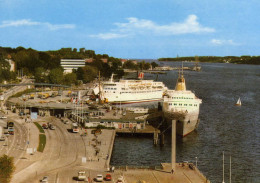 Delcampe - 05010 - Fährschiffe/ Ferries KRONPRINS HARALD Und STENA GERMANICA Am Oslo -Kai In Kiel - Fähren