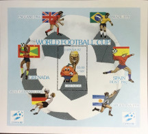 Grenada 1982 World Cup Minisheet MNH - Grenada (1974-...)