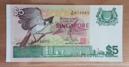 Singapore 5 Dollars 1976 UNC - Singapur