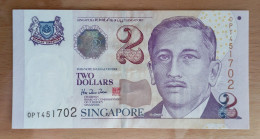 Singapore 2 Dollars 1999 UNC - Singapore