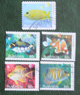 Tropical Fish FISHES OF THE REEF 2010 Mi 3400 3401-3404 Y&T - Used Gebruikt Oblitere Australia Australien Australie - Used Stamps