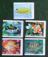 Tropical Fish FISHES OF THE REEF 2010 Mi 3400 3401-3404 Y&T - Used Gebruikt Oblitere Australia Australien Australie - Used Stamps