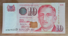 Singapore 10 Dollars 1999 UNC - Singapore