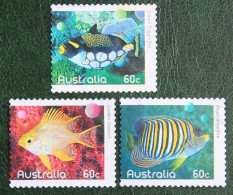 Tropical Fish FISHES OF THE REEF 2010 Mi 3401 3403-3404 Y&T - Used Gebruikt Oblitere Australia Australien Australie - Used Stamps