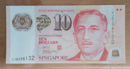 Singapore 10 Dollars 2004 AUNC POLYMER - Singapore
