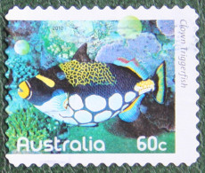 Tropical Fish FISHES OF THE REEF 2010 Mi 3401 Y&T - Used Gebruikt Oblitere Australia Australien Australie - Used Stamps