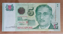 Singapore 5 Dollars 2005 UNC - Singapur