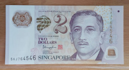 Singapore 2 Dollars 2013 UNC Polymer - Singapore
