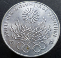 Germania - RFT - 10 Mark 1972 D - Olimpiadi Di Monaco - KM# 135 - 10 Mark