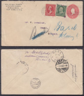 ⁕ US 1902 New York ⁕ Rudolph Cohen ⁕ Old Cover To Basal (Basel) Germany ? - Cartas & Documentos