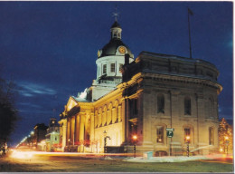 Kingston - Ontario - Canada - Kingston City Hall - Night Reflection In December - Formato Grande Non Viaggiata – FE390 - Kingston