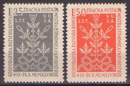 ITALIA - Trieste-Zona B - Posta Aerea 1948 Mi 2-3 MVLH* - Ungebraucht