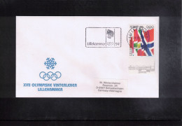 Norway 1994 Olympic Games Lillehammer Interesting Cover - Winter 1994: Lillehammer