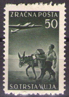 ITALIA - Trieste-Zona B - Posta Aerea 1949 Mi 10 MH* - Ungebraucht