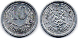 MA 25158  / Hérault 10 Centimes 1921-1924 SUP - Monetari / Di Necessità