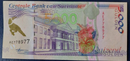 Surinam 5000 Gulden / Guilders 1999 P143 UNC - Surinam