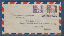 ANTIGUA -  Lettre Pour La Belgique - 1858-1960 Colonia Britannica