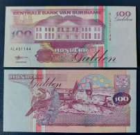 Surinam 100 Gulden / Guilders 1998 P139 UNC - Surinam