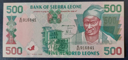 Sierra Leone 500 Leones 1995 P23a UNC - Sierra Leona