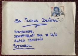 TURKEY,TURKEI,TURQUIE ,USKUDAR   TO ISTANBUL,1994 ,COVER - Covers & Documents