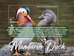 Tuvalu 2023 Birds Mandarin Duck  I202302 - Tuvalu