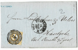 Nr. 23, Brief Nach Tirol, Mi. 250.- ,  # A7634 - Lettres & Documents