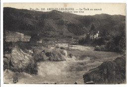 66 Amelie Les Bains  - Le Tech   En Amont Du Pont  Pendant  Une Crue - Amélie-les-Bains-Palalda