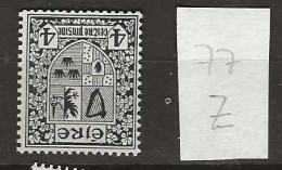 1940 MNH Ireland  Mi 77 Z Inverted Watermark, Postfris** - Unused Stamps