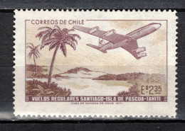 Vols Réguliers Santiago - Ile De Pâques N°375 - Chile