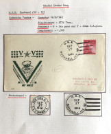 USA 1946-70 NAVY SUBMARINE & SUBTENDER POSTMARKS ON SPECIAL CACHED COVERS (8 ITEMS) - Sous-marins