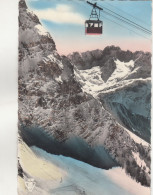 D5124) EHRWALD - Tiroler Zugspitzbahn - Schöne, Alte Farbvariante Mit Seilbahn - - Ehrwald