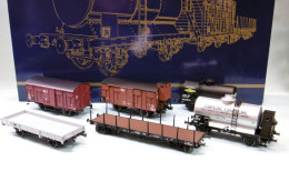 REE - Coffret 6 WAGONS ANCIENNES COMPAGNIES Ep. II Réf. WB-771 Neuf NBO HO 1/87 - Vagoni Merci