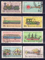 Ungarn 1959 - Verkehrsmuseum, Nr. 1584 A - 1591 A, Gestempelt / Used - Used Stamps
