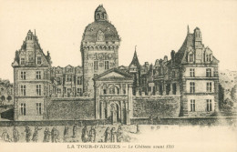 CPA-84- LA TOUR D'AIGUES _ Le Château Avant 1793 ** 2 Scans** - La Tour D'Aigues