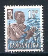 TANGANYIKA- Y&T N°42- Oblitéré - Tanganyika (...-1932)