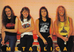 CPM Metallica  "  Carte Postale  "  Angleterre - Singers & Musicians