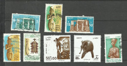 Egypte POSTE AERIENNE N°168, 169, 171, 172, 198, 219, 220, 269 Cote 5.90€ - Poste Aérienne